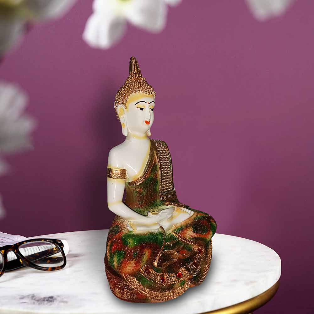 Green Buddha Idol